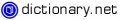 Online English Dictionary from dictionary.net
