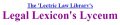 The 'Lectric Law Library's Legal Lexicon - Dictionary of legal terms