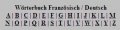 Französisch Wörterbuch Französisch Deutsch Wörterbuch